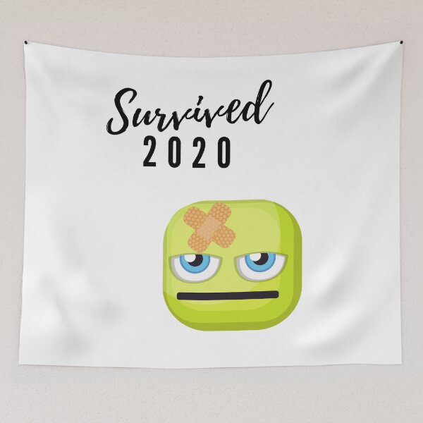 Item preview, Damaged Robot Survived 2020 designed and sold by StormyMuse.