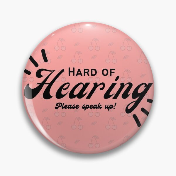 Item preview, Hard of hearing designed and sold by STUDIOmilk.