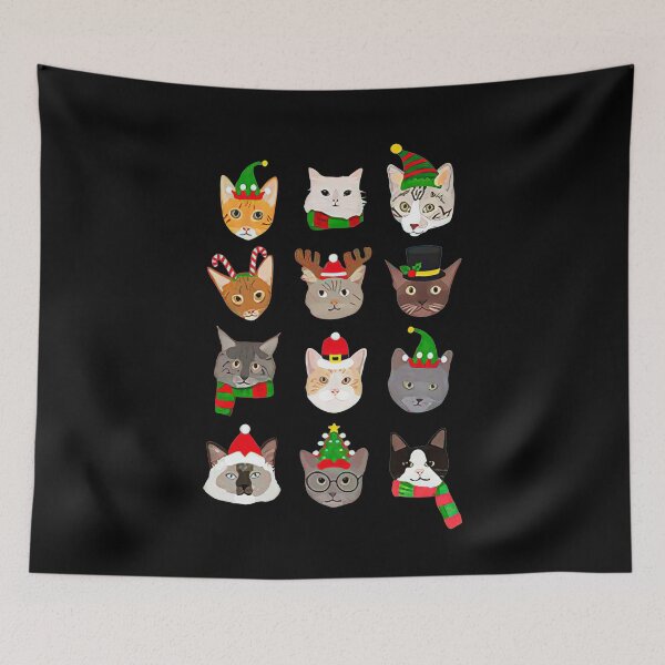 Artikelvorschau, FESTIVE CATS XMAS entworfen und verkauft von JonathansJames.