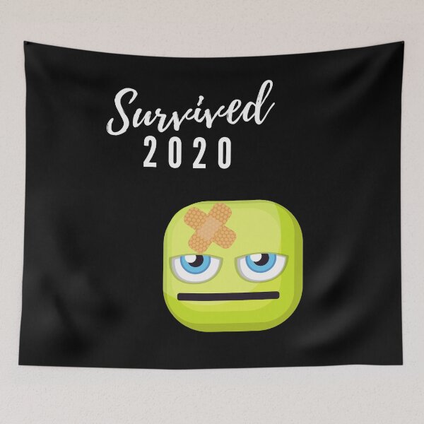 Item preview, Damaged Robot Survived 2020 designed and sold by StormyMuse.