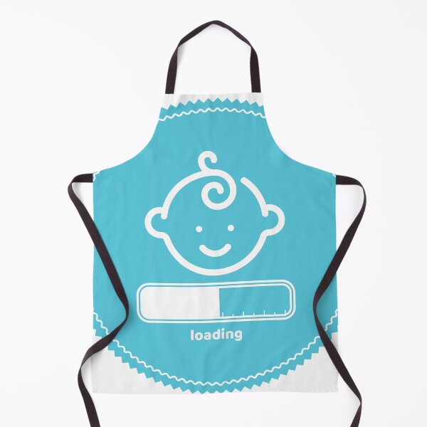 Item preview, New Baby Loading - Blue - Computer Geek designed and sold by ittybittyowl.