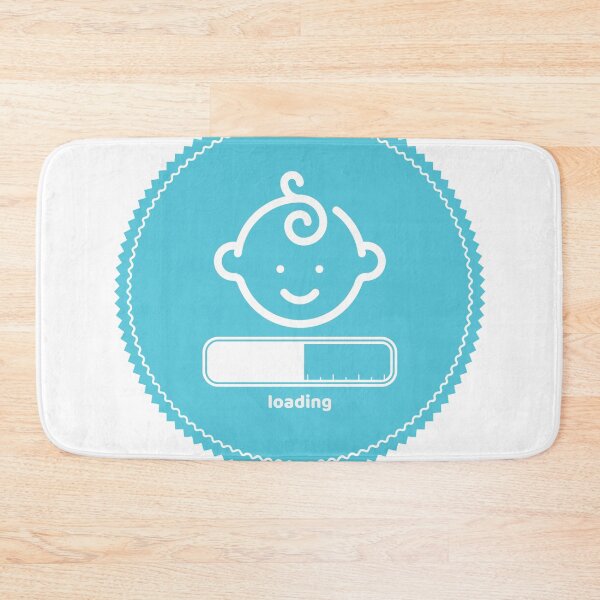 Item preview, New Baby Loading - Blue - Computer Geek designed and sold by ittybittyowl.