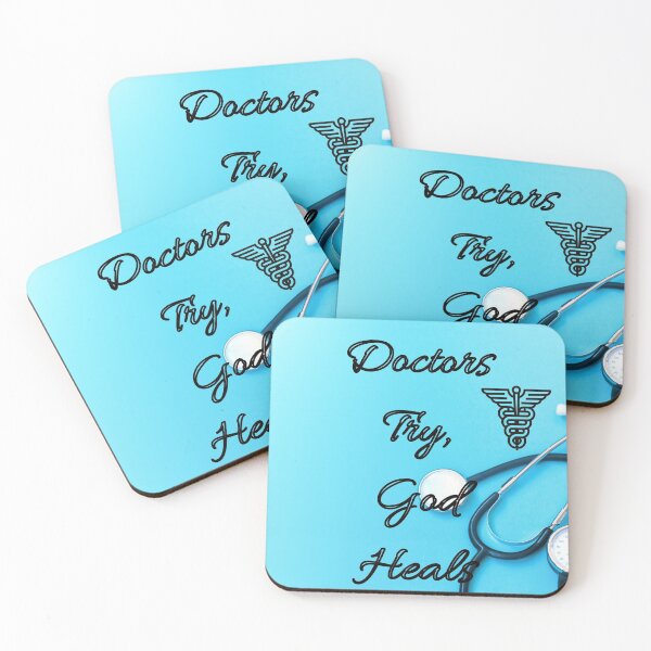 Item preview, Doctors Try, God Heals designed and sold by 3LoveliesStore.
