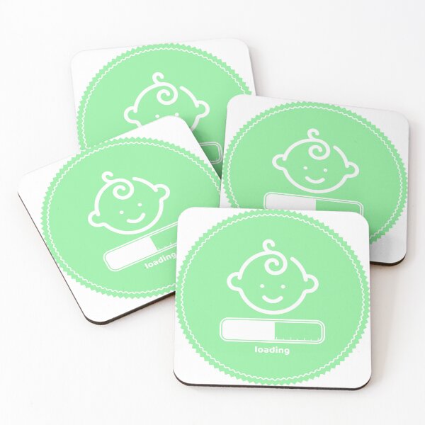 Item preview, New Baby Loading - Green - Computer Geek designed and sold by ittybittyowl.