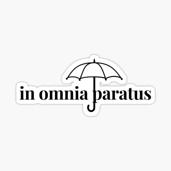 In Omnia Paratus Geschenke Merchandise Redbubble
