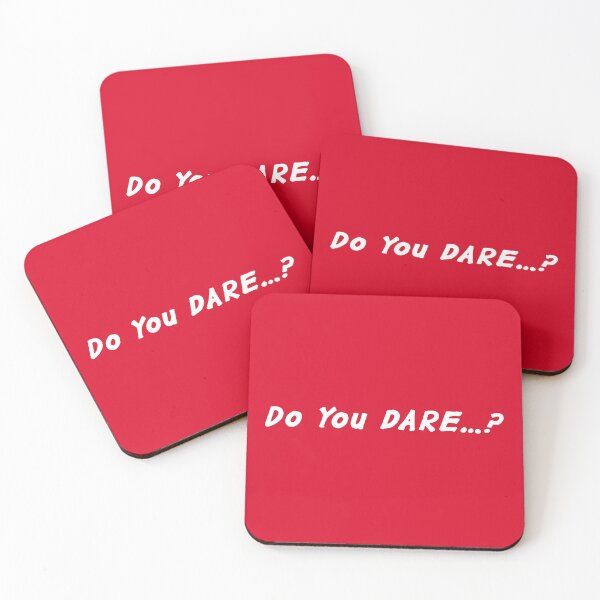 Item preview, Dash and Lily Do you dare ? Book text Netflix Movie quote  designed and sold by Mindy Bubble.