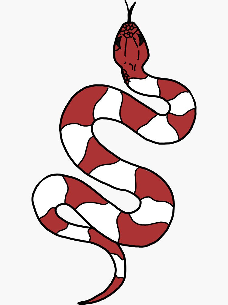 Gucci Coral Snake Temporary Tattoo Sticker (Set of 2)