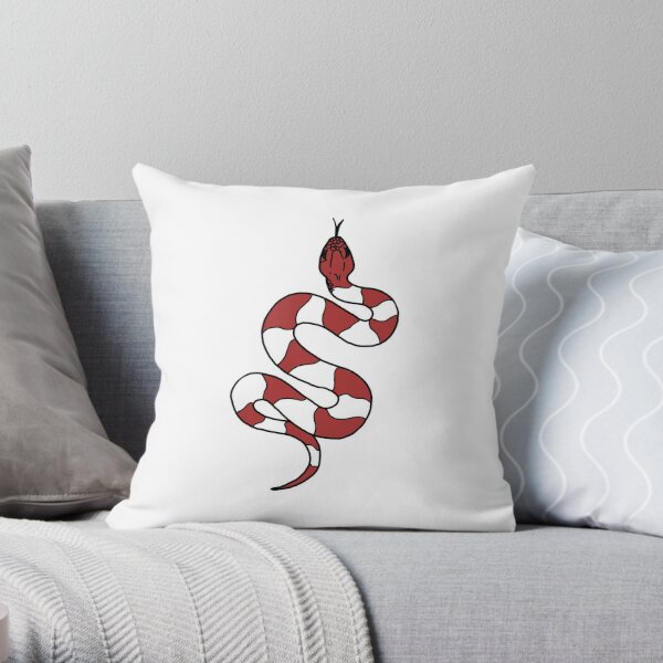 Gucci Red Poppy Pillow - Red/Black — Benton Art & Design
