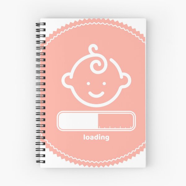 Item preview, New Baby Loading - Pink - Computer Geek designed and sold by ittybittyowl.