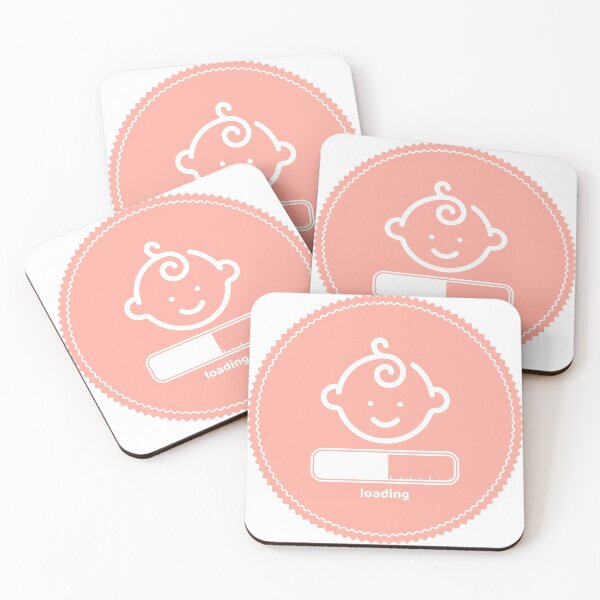 Item preview, New Baby Loading - Pink - Computer Geek designed and sold by ittybittyowl.
