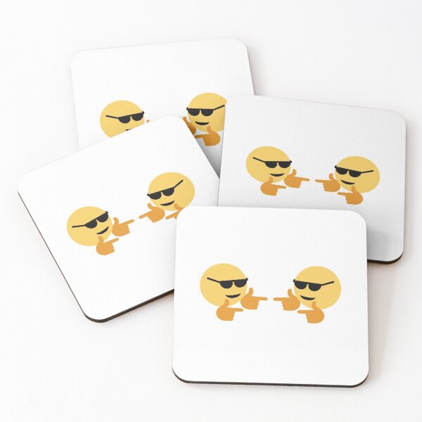 Item preview, Finger Guns Sunglasses Emoji  designed and sold by Shiny Plastic Rainbow.