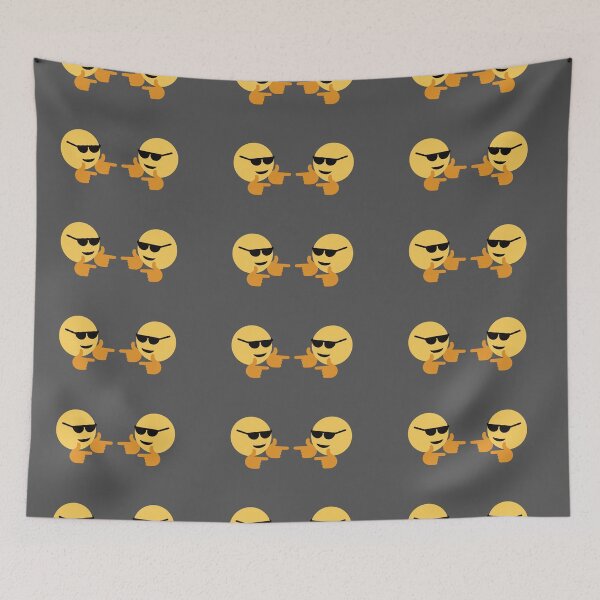 Item preview, Finger Guns Sunglasses Emoji  designed and sold by Shiny Plastic Rainbow.