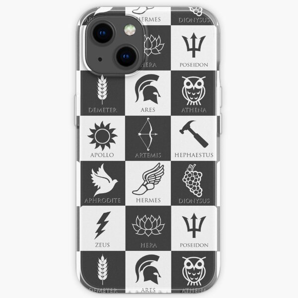 Greek Gods phonecase iPhone Soft Case