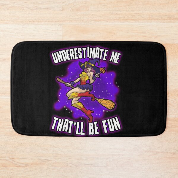 Item preview, Underestimate Female Witch designed and sold by Moonpie90.