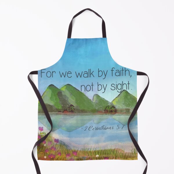 Item preview, For we walk by faith, not by sight. 2 Corinthians 5:7 designed and sold by della95.