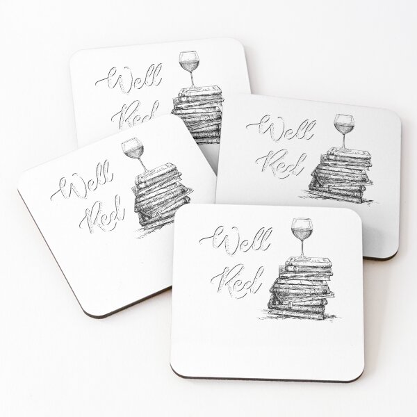 Item preview, Wines WELL RED Funny Book Club Drinking designed and sold by mcinnesstore.