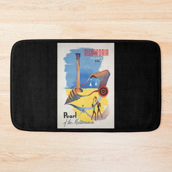 Item preview, Alexandria retro poster designed and sold by CorasPosters.