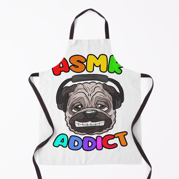 Item preview, ASMR Addict Pug Headphones designed and sold by Moonpie90.