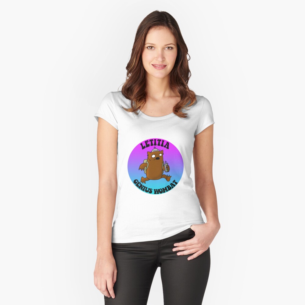 Item preview, Fitted Scoop T-Shirt designed and sold by firstdog.