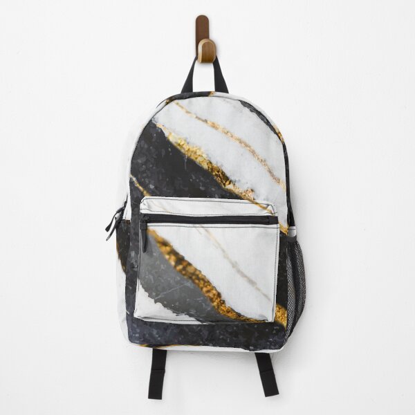 Item preview, Black Gold Layered Marble designed and sold by KA DESIGNS.