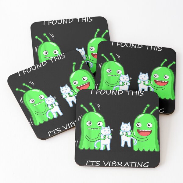 Item preview, Funny I Found This It's Vibrating Alien Cat designed and sold by aliciarogers2.