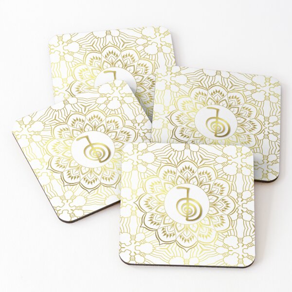 Item preview, Golden Mandala Cho Ku Rei Power Symbol designed and sold by Bluepress.