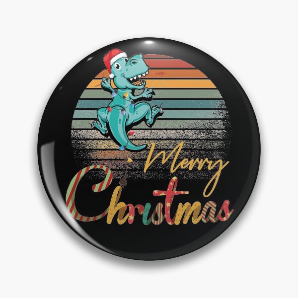 Item preview, Merry Christmas Saying Funny Cute Dinosaur Dino designed and sold by teeseeds.
