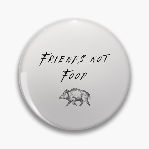 Item preview, Friends Not Food - Cute Pig/Piggo lover designed and sold by Millenial Designs.