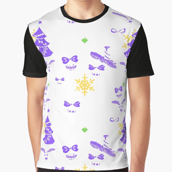 Snow white pattern Xmash Graphic T-Shirt