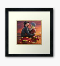 Once Upon A Time - Captain Swan Framed Print