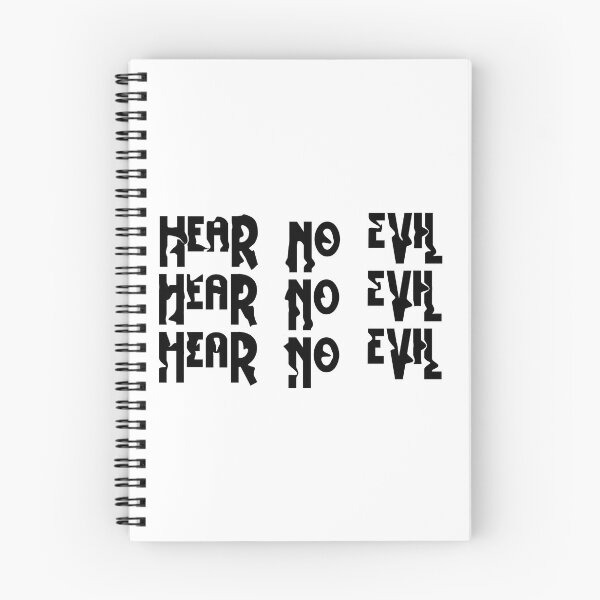 Item preview, Hear no Evil Hearing Impaired designed and sold by lucky-fern.