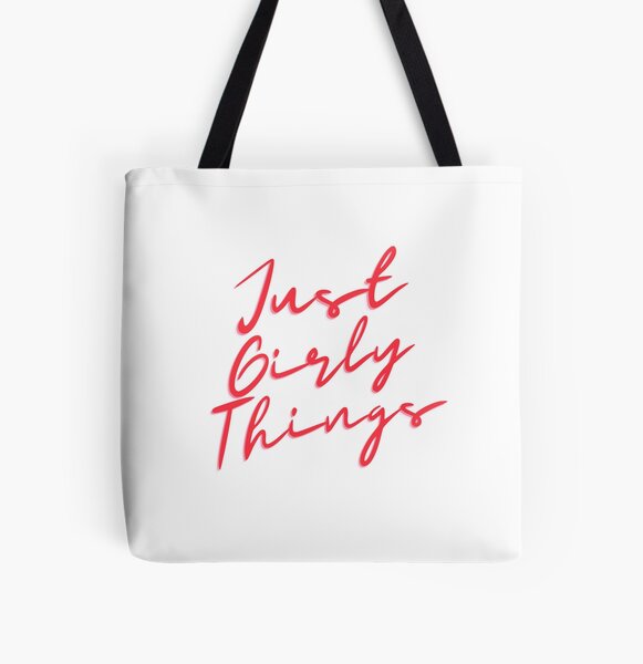 Girly Girl Things Tote Bag for Sale by MatsonArtDesign