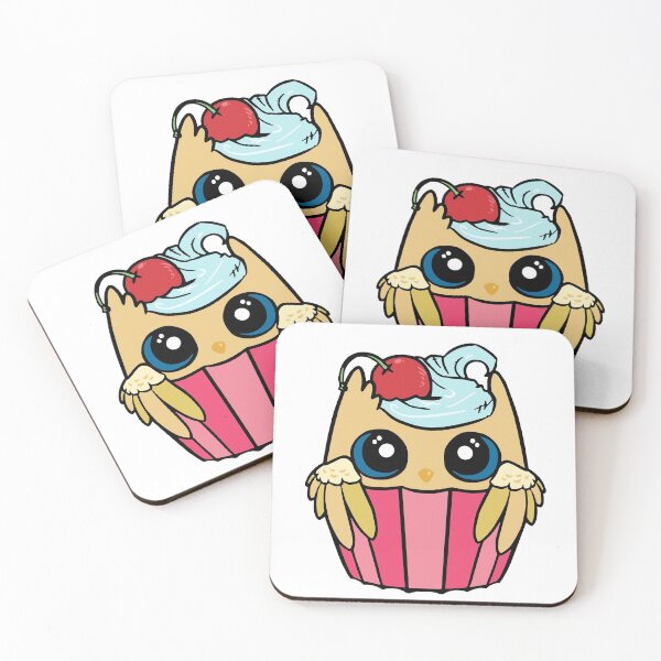 Item preview, cute cuocake owl designed and sold by Wizabi.