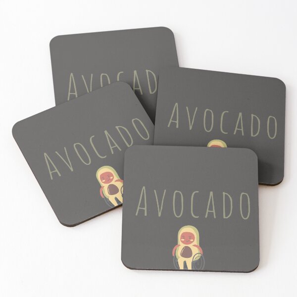Item preview, Cute Avocado Person in a Wheel Chair - Cute Vegan Shirt Designs! designed and sold by Millenial Designs.