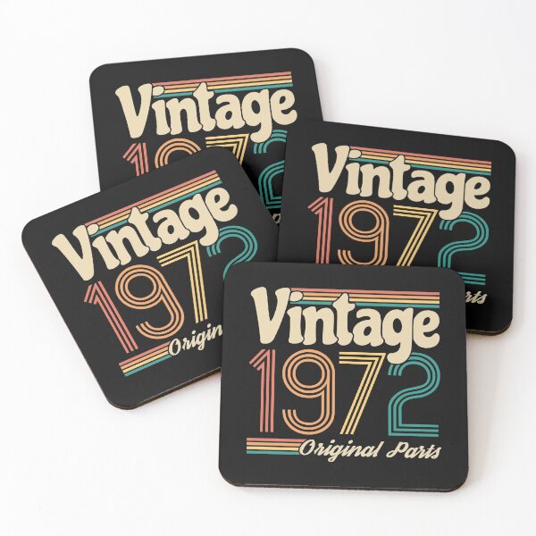 Item preview, Gift for People Born in 1972 - Retro, Vintage designed and sold by EstelleStar.