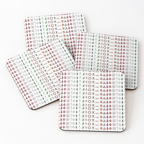 Item preview, 8ts Sketchy Christmas Pattern designed and sold by 8tsoriginals.