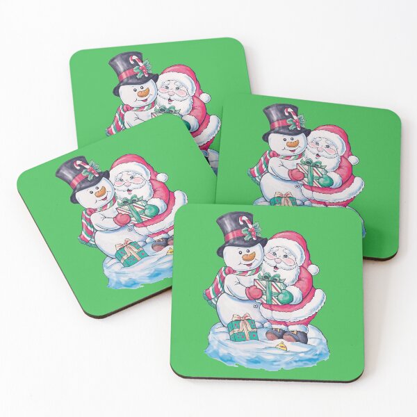Item preview, Snowman and Santa designed and sold by barrisart.