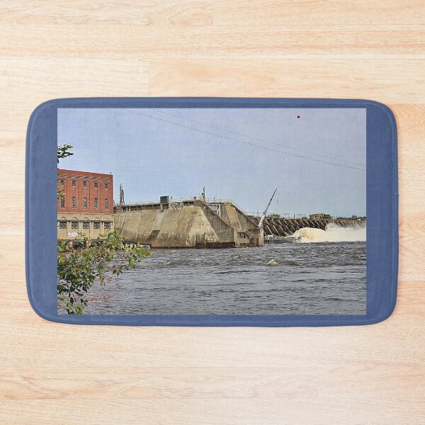 Item preview, Dam Across the Wisconsin River designed and sold by Martha Sherman.