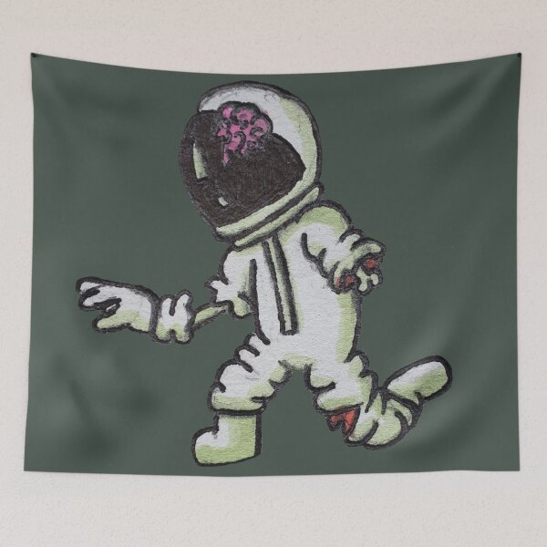 Item preview, Night of the Living Spaceman designed and sold by TaylorBosworth.