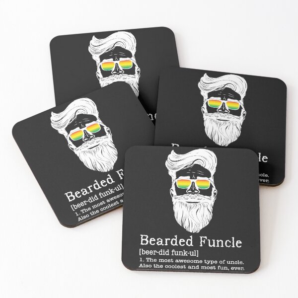 Item preview, Funny Bearded Funcle Definition T-Shirts for Uncle designed and sold by sunnym79.