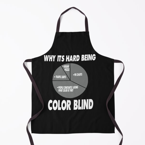 Item preview, Funny Why ist hard beeing Color Blind Pie chart T-Shirt designed and sold by sunnym79.