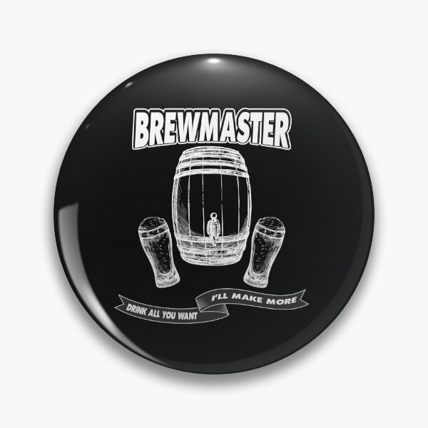 Item preview, Funny Brewmaster Bartender Drinking T-Shirt designed and sold by sunnym79.
