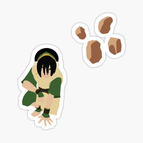 Avatar - Toph Sticker – Hype Current