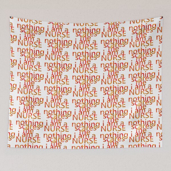 Item preview, Nothing scares me i am a nurse designed and sold by aktiveaddict.