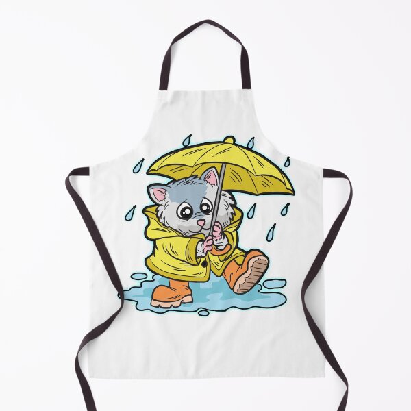 Item preview, Mouse Rain Coat Umbrella Yellow designed and sold by Moonpie90.