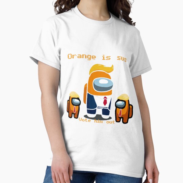 Item preview, Orange is sus vote him out designed and sold by TrendEveryday.