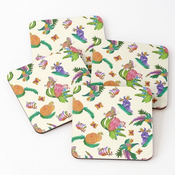Item preview, Aussie native flowers pattern  designed and sold by Geebizart.