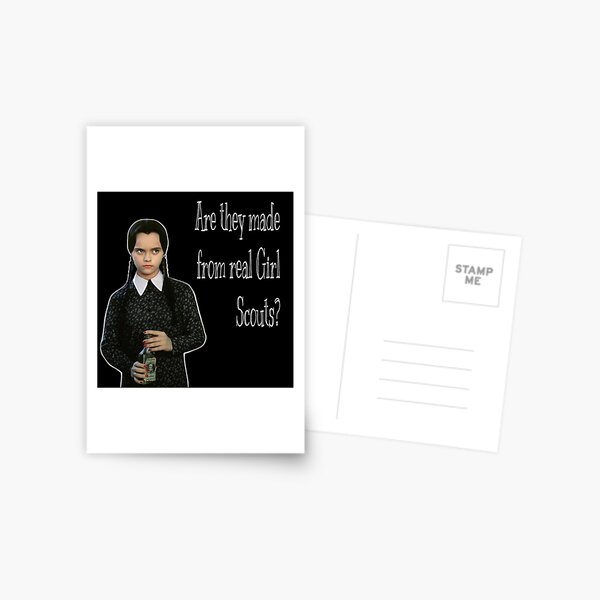 Postkarten The Addams Family Redbubble