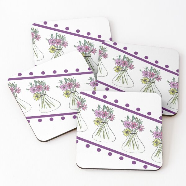 Item preview, Flowers with a dotty touch designed and sold by whimsicalart.