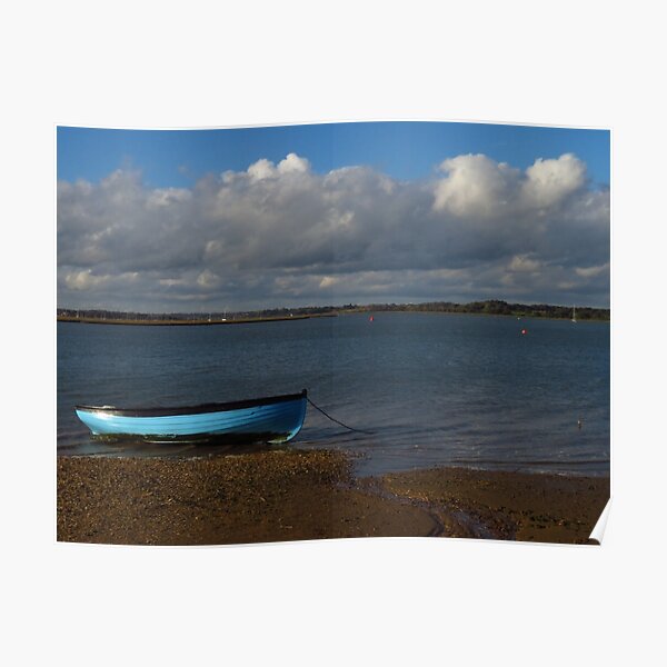 Waterscape Dock Boathouse Boat Nautical Seascape NC Coast